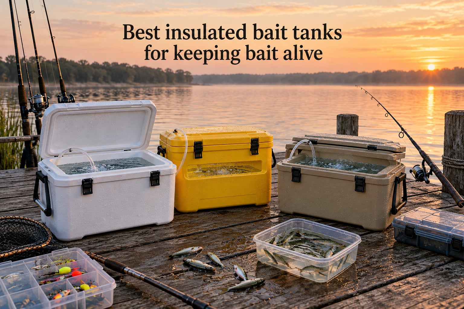 Best insulated bait tanks for keeping bait alive