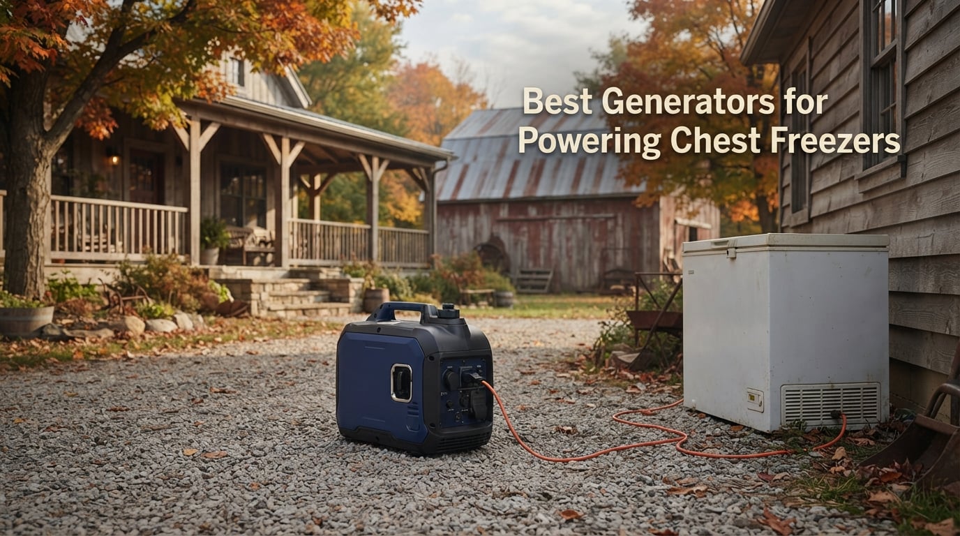 Best Generators for Powering Chest Freezers