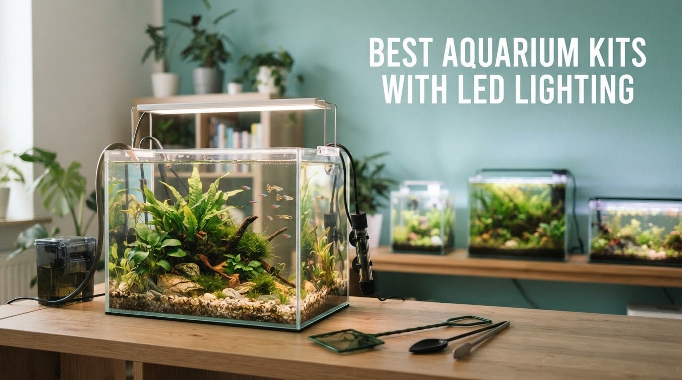 best aquarium kits with led lighting