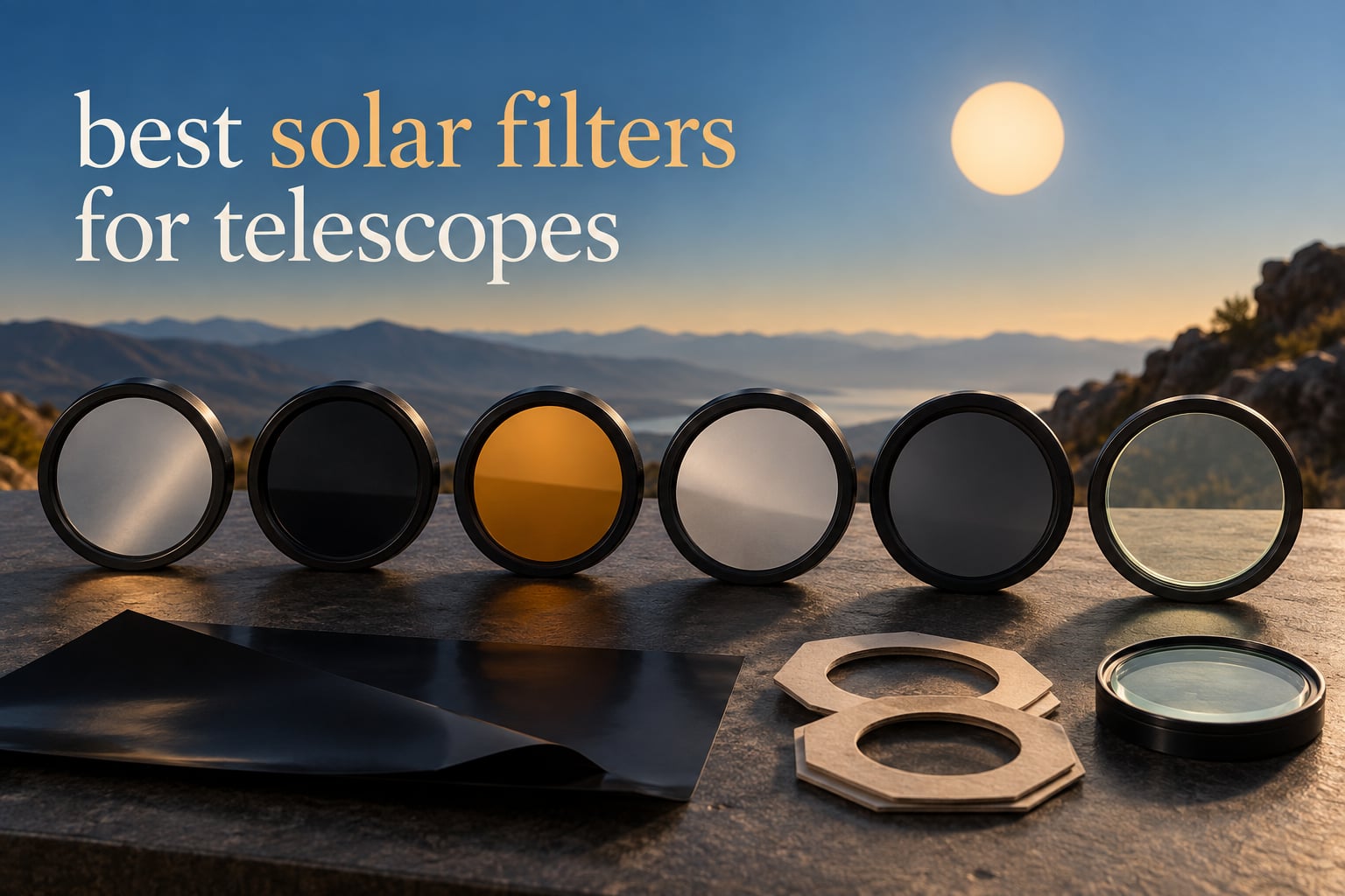 best solar filters for telescopes