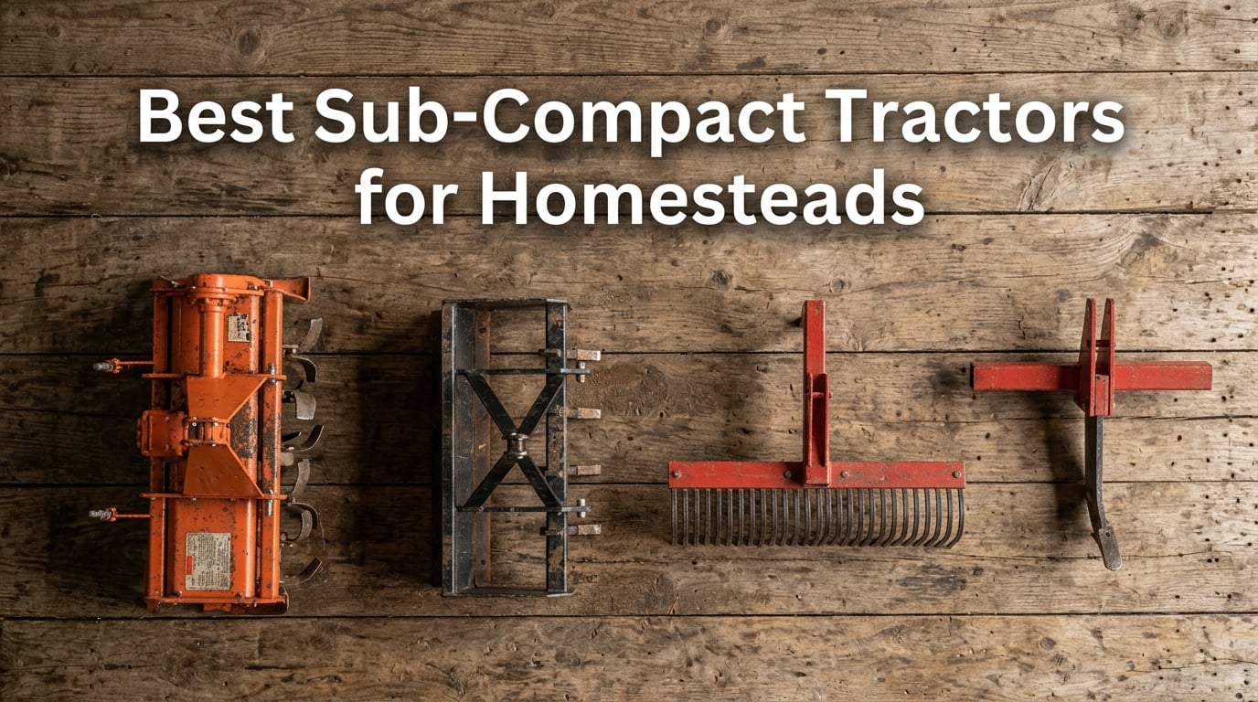 Best Sub-Compact Tractors for Homesteads