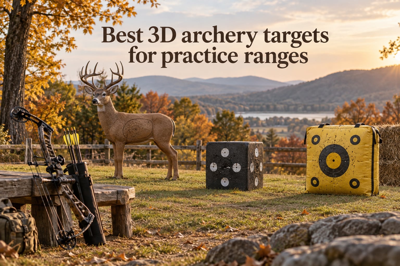 Best 3D archery targets for practice ranges