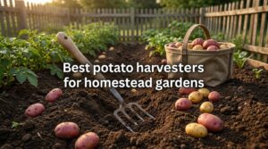 Best potato harvesters for homestead gardens