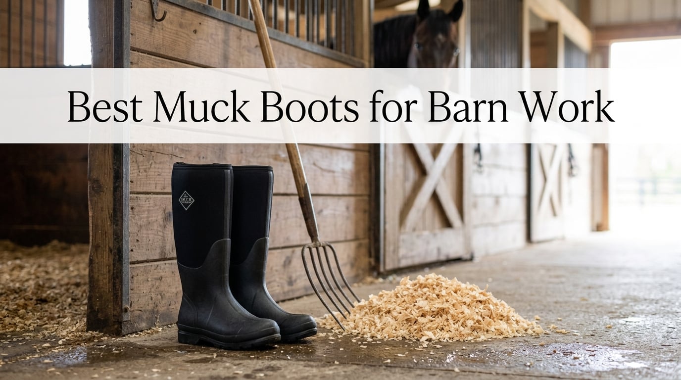 Best Muck Boots for Barn Work