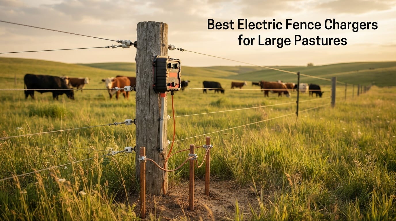 Best Electric Fence Chargers for Large Pastures