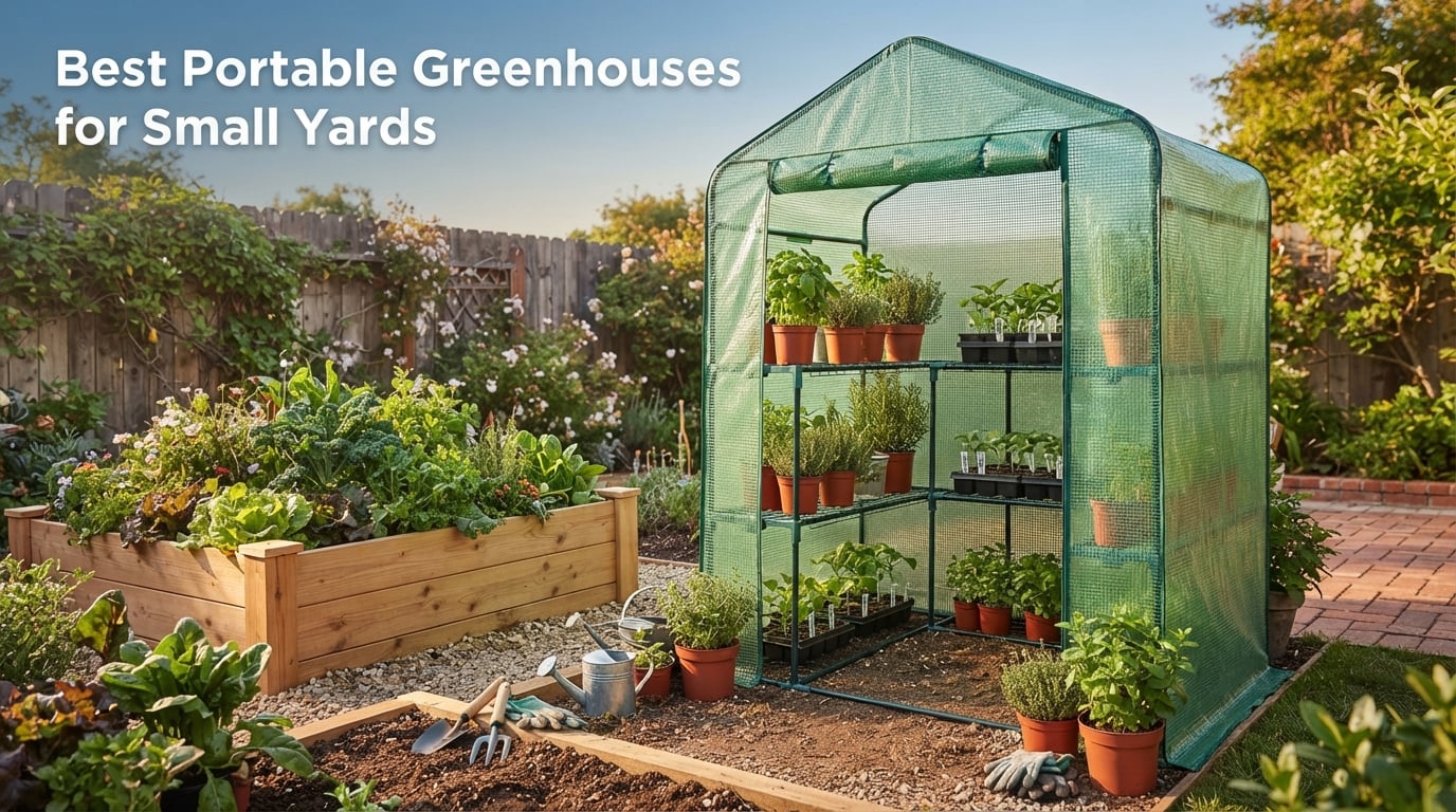 Best Portable Greenhouses for Small Yards