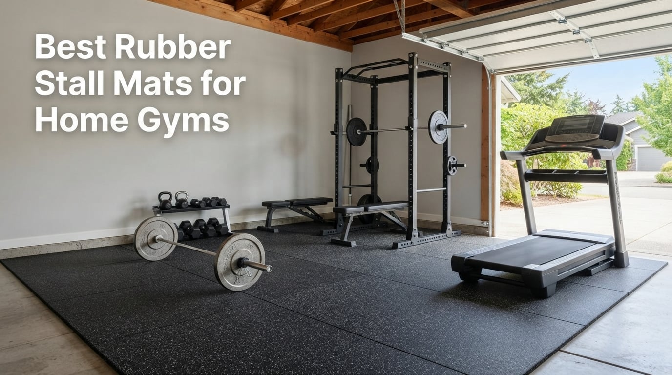 Best Rubber Stall Mats for Home Gyms
