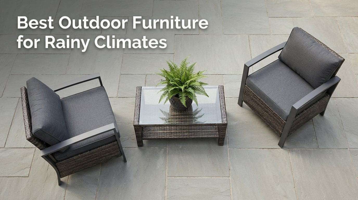 Best Outdoor Furniture for Rainy Climates