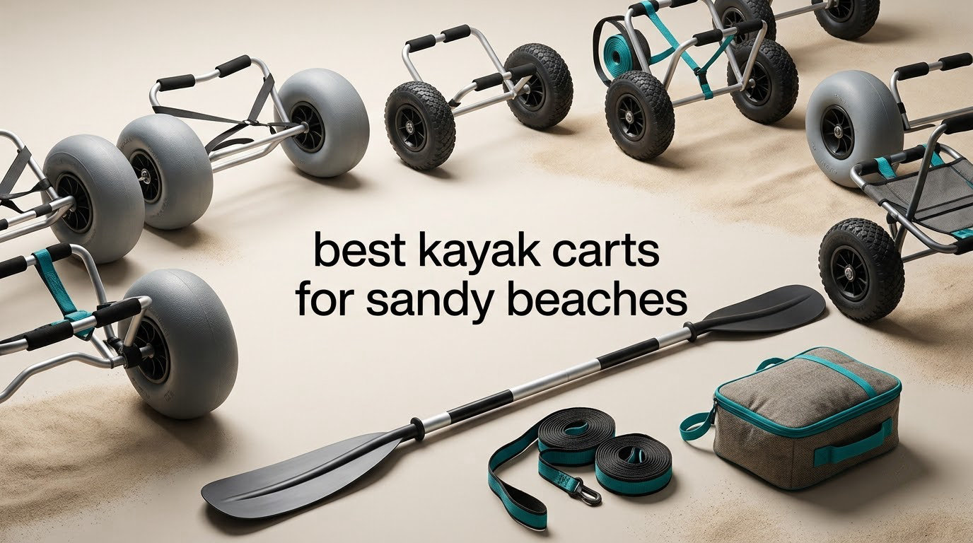 best kayak carts for sandy beaches