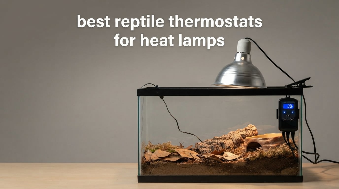 best reptile thermostats for heat lamps