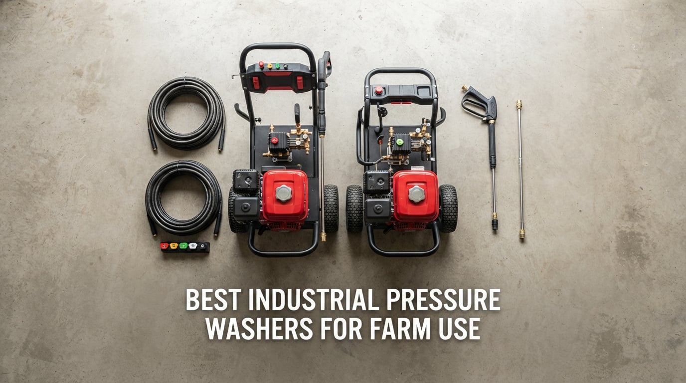Best industrial pressure washers for farm use