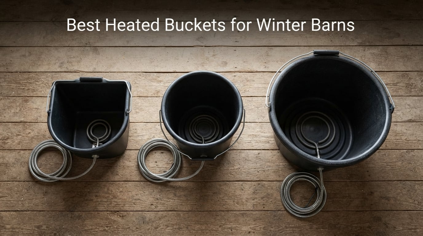 Best Heated Buckets for Winter Barns