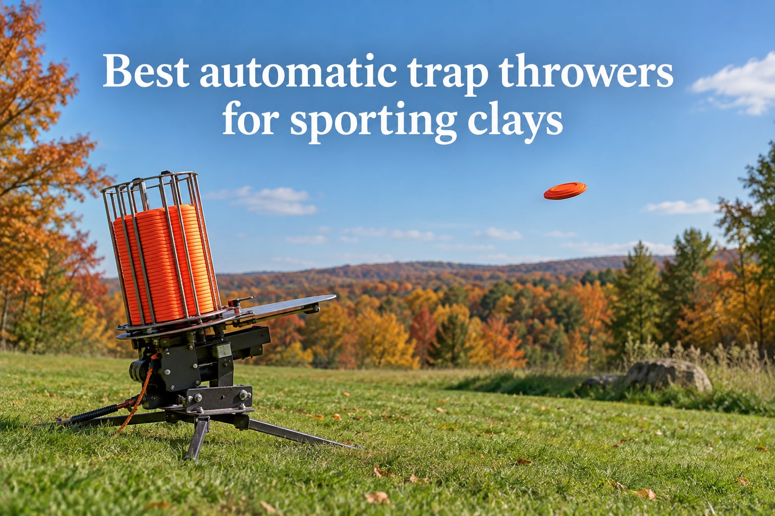 Best automatic trap throwers for sporting clays