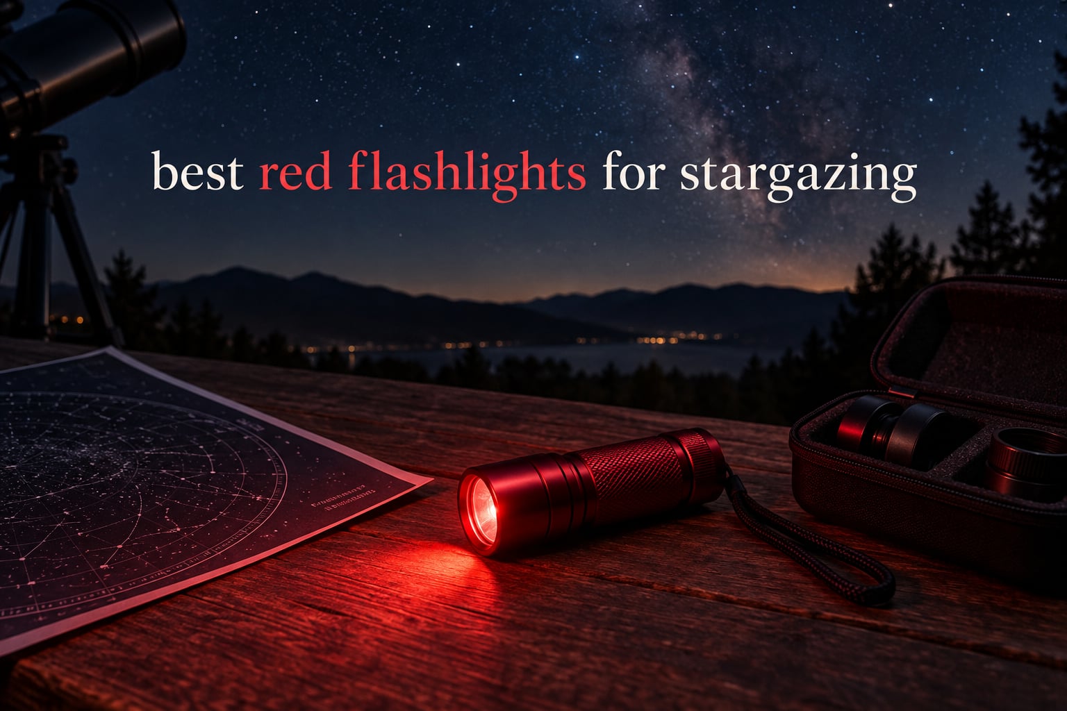 best red flashlights for stargazing