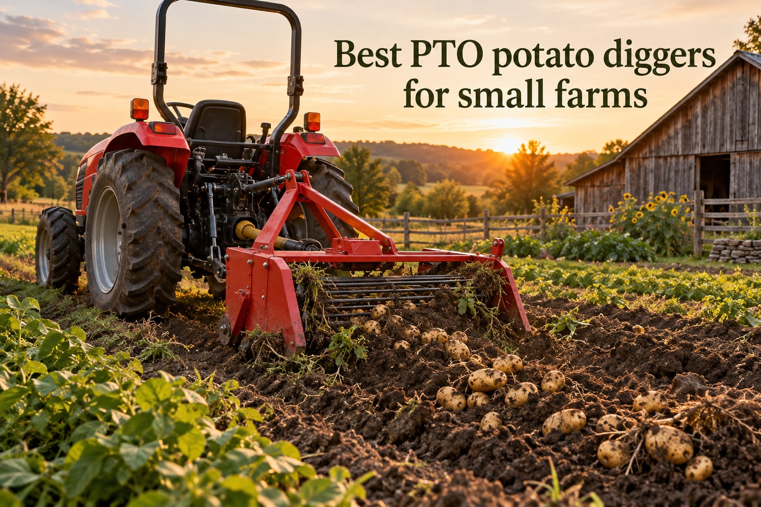 Best PTO potato diggers for small farms