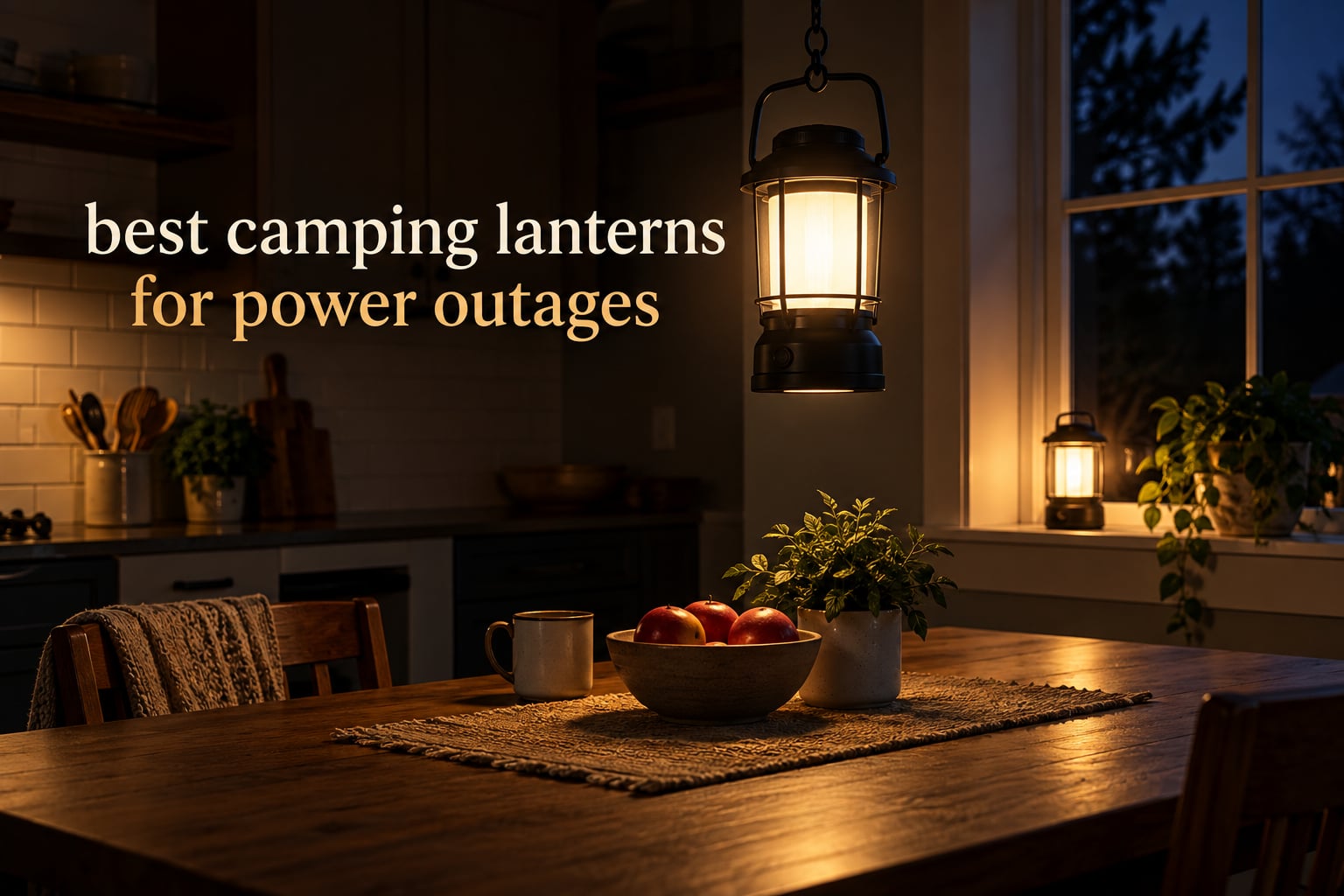 best camping lanterns for power outages