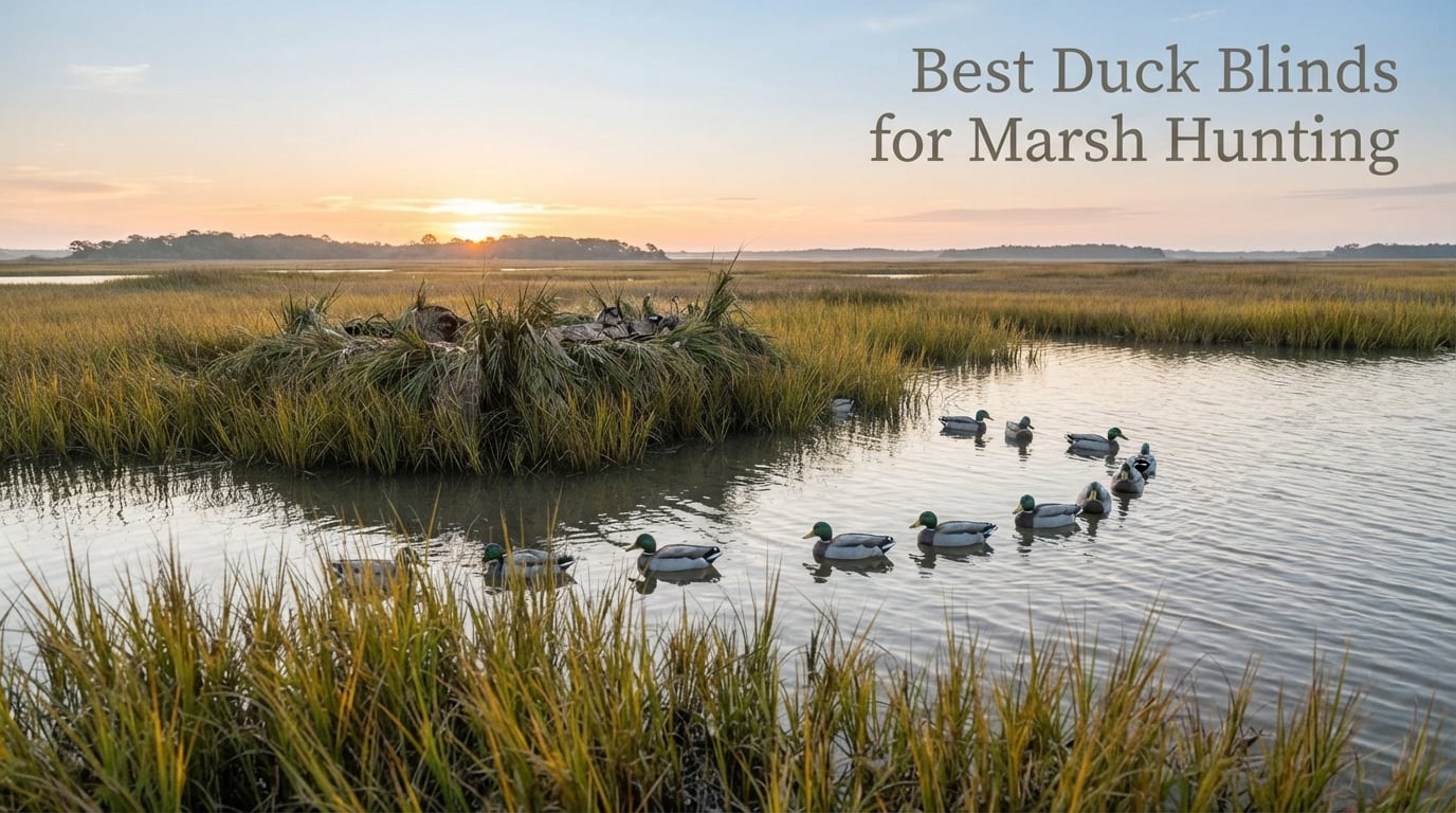 Best Duck Blinds for Marsh Hunting