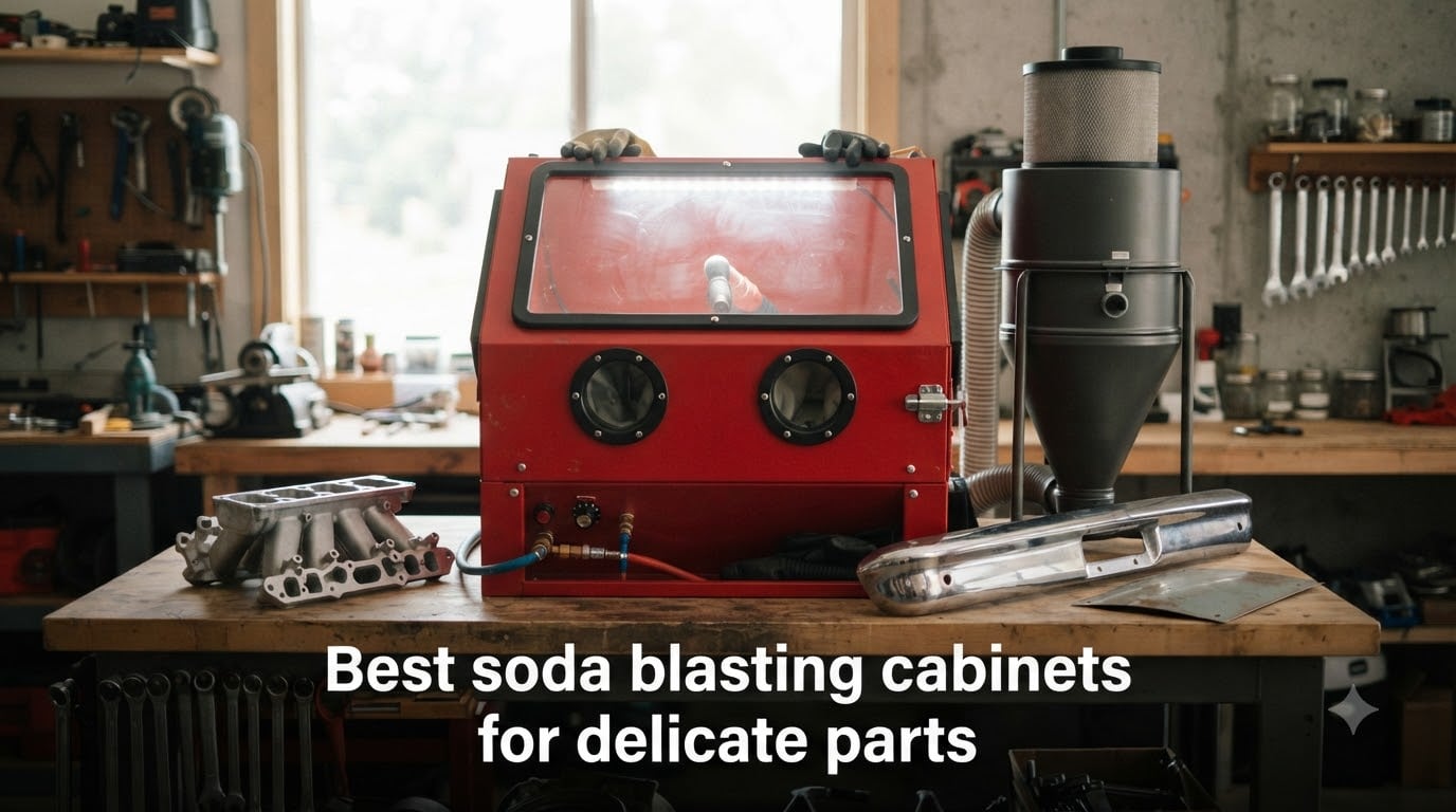 Best soda blasting cabinets for delicate parts
