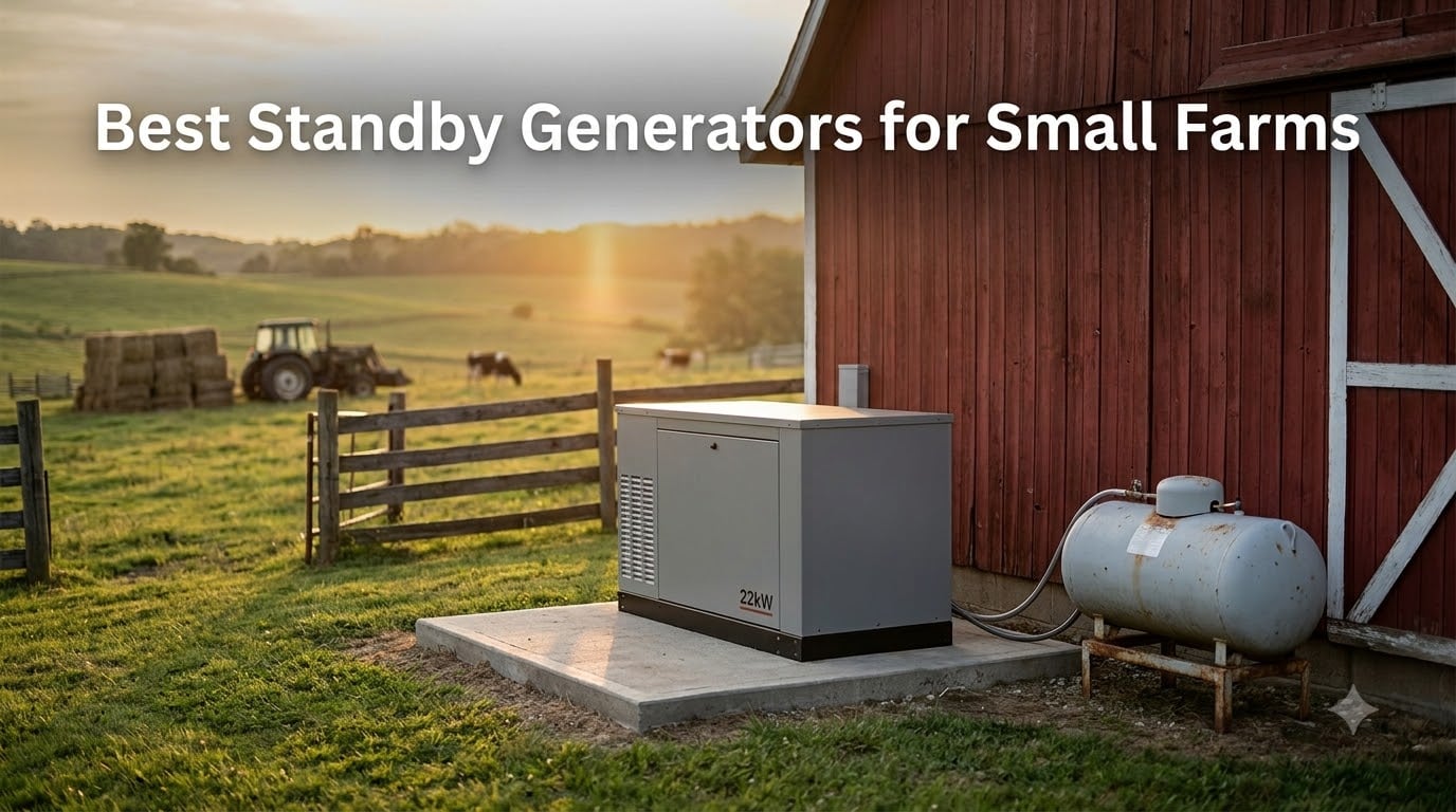 Best Standby Generators for Small Farms
