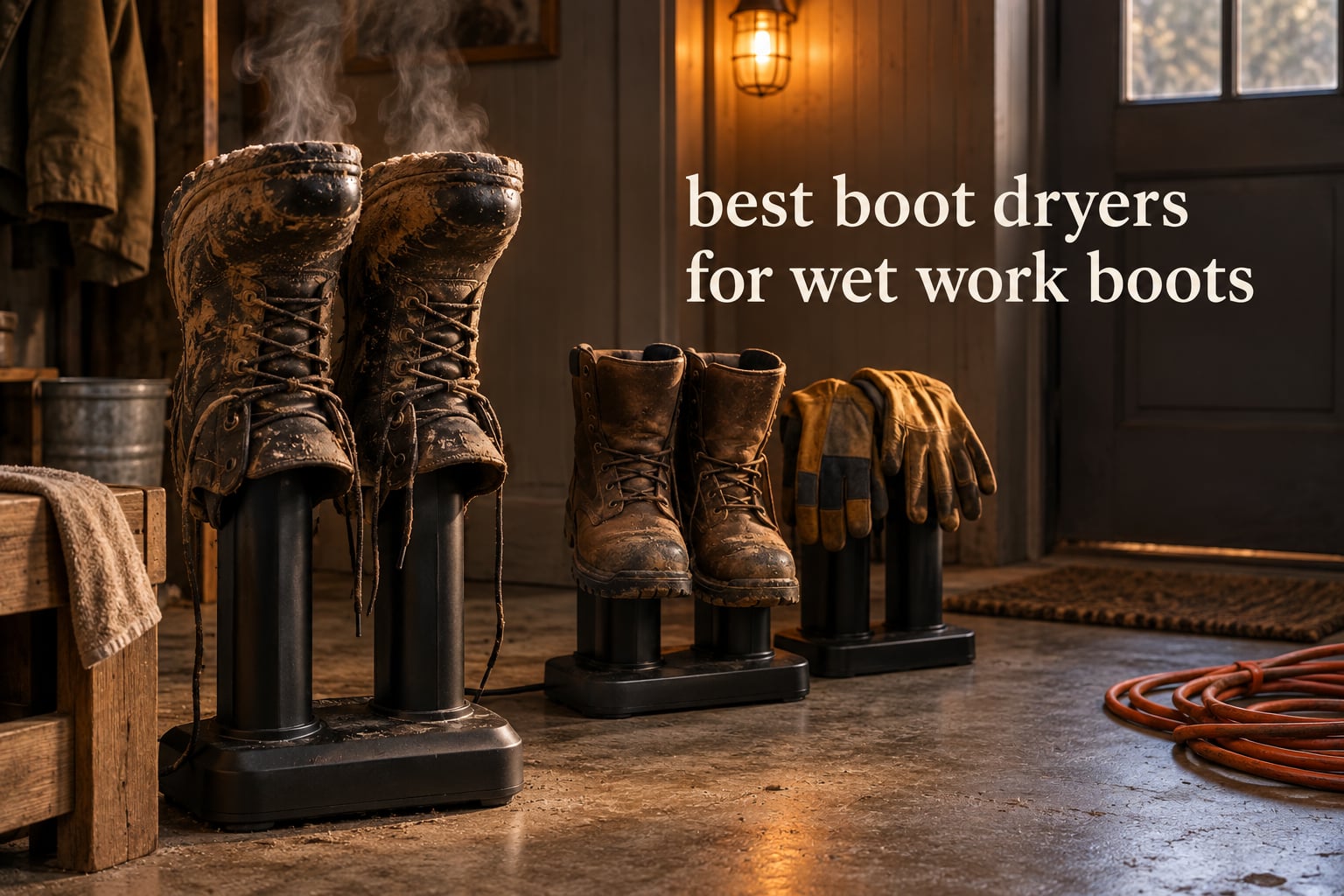 best boot dryers for wet work boots
