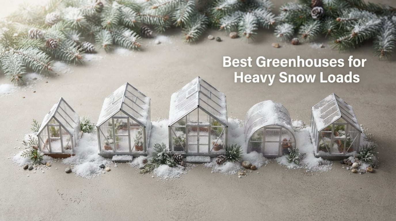 Best Greenhouses for Heavy Snow Loads