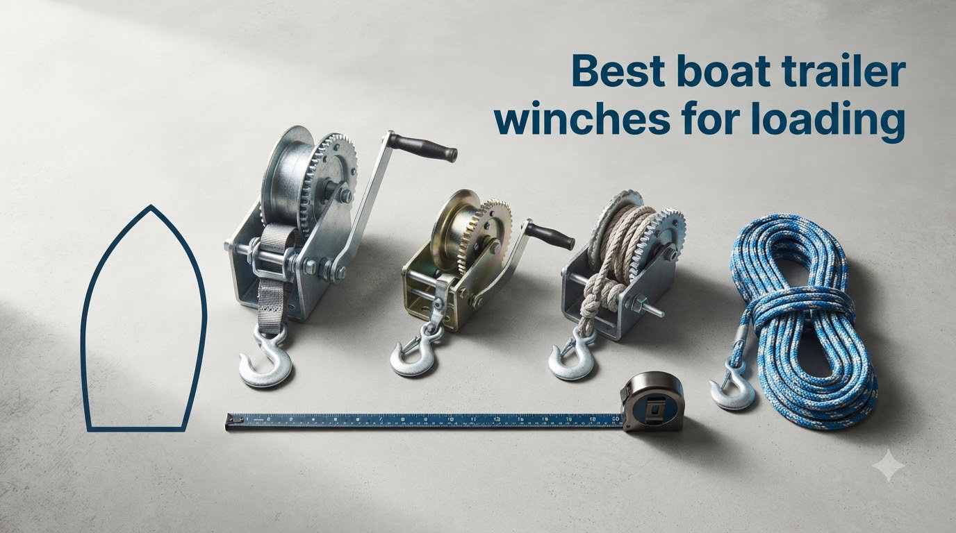 Best boat trailer winches for loading