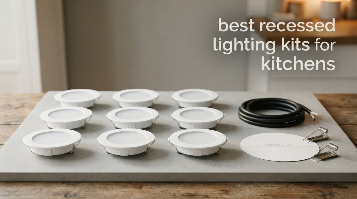 best recessed lighting kits for kitchens