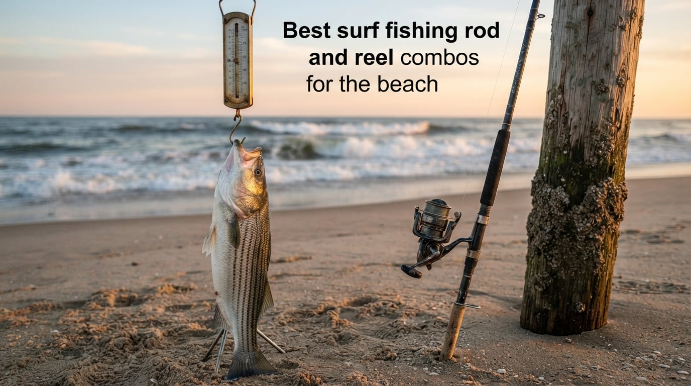 Best surf fishing rod and reel combos for the beach
