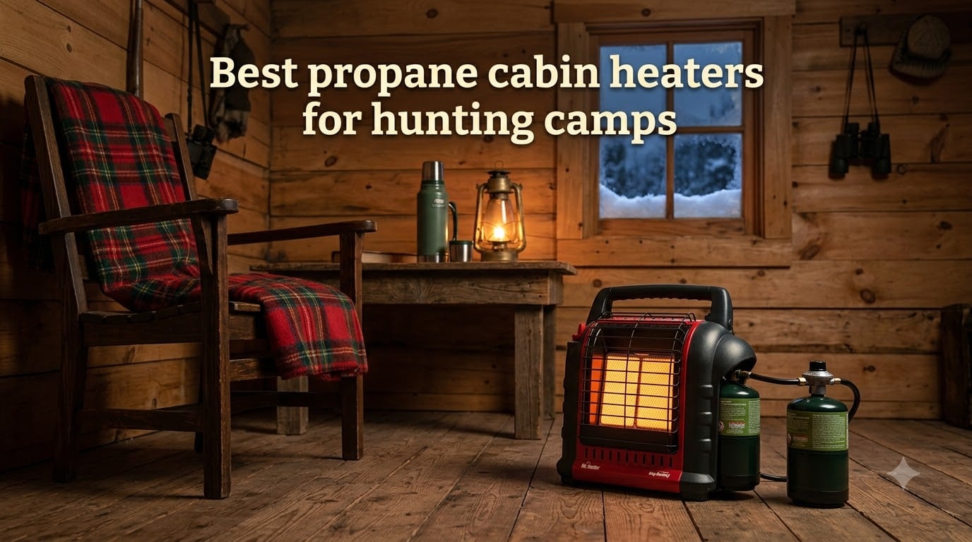 Best propane cabin heaters for hunting camps