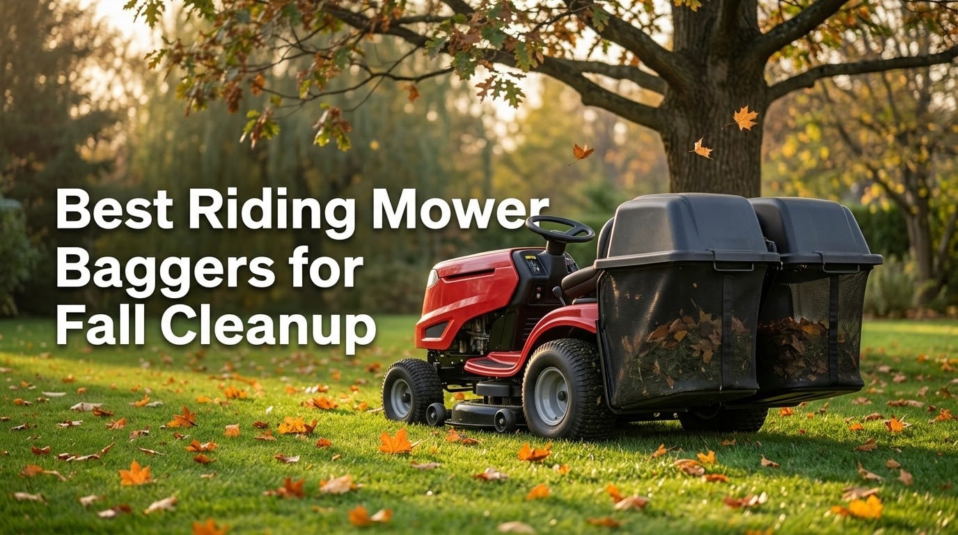 Best Riding Mower Baggers for Fall Cleanup