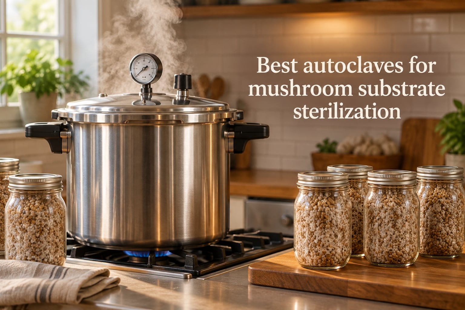 Best autoclaves for mushroom substrate sterilization