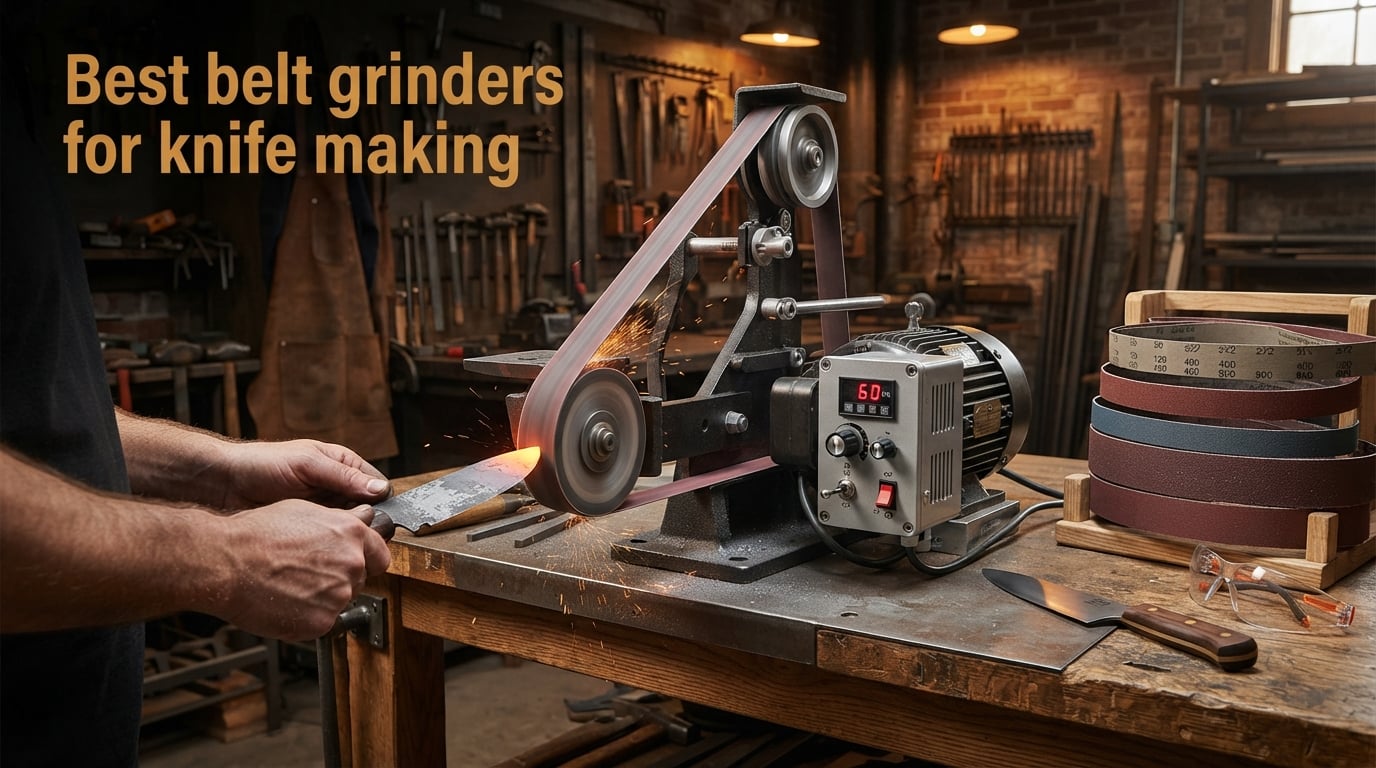 Best belt grinders for knife making