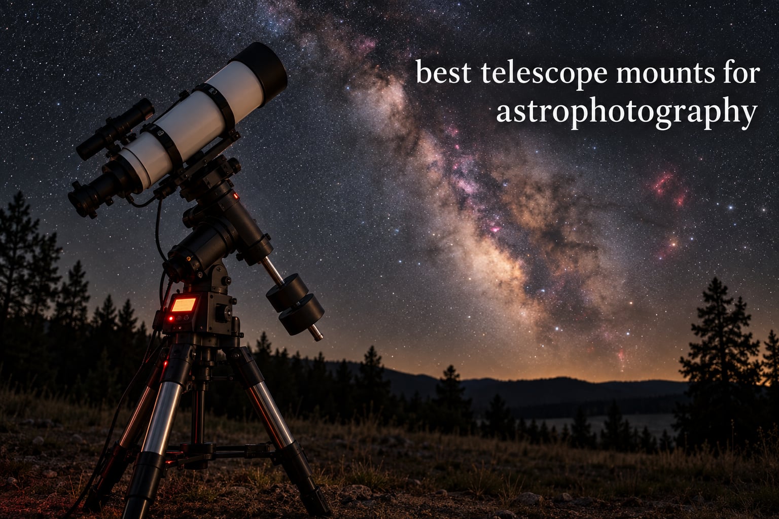 best telescope mounts for astrophotography