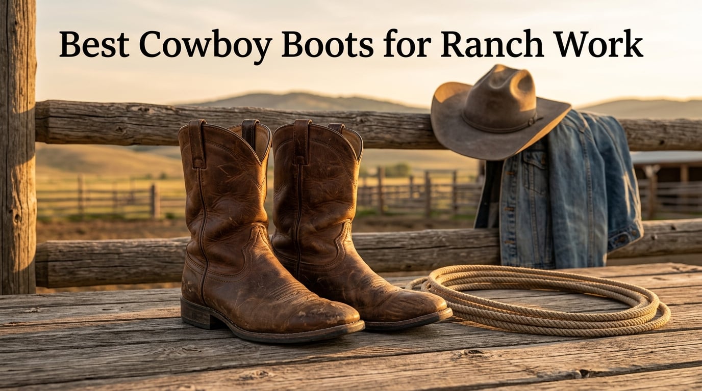 Best Cowboy Boots for Ranch Work