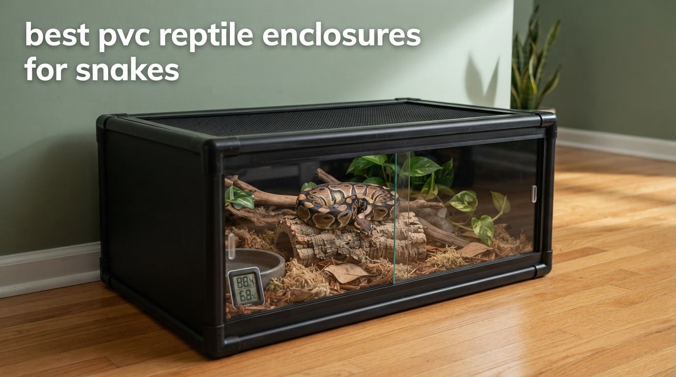 best pvc reptile enclosures for snakes