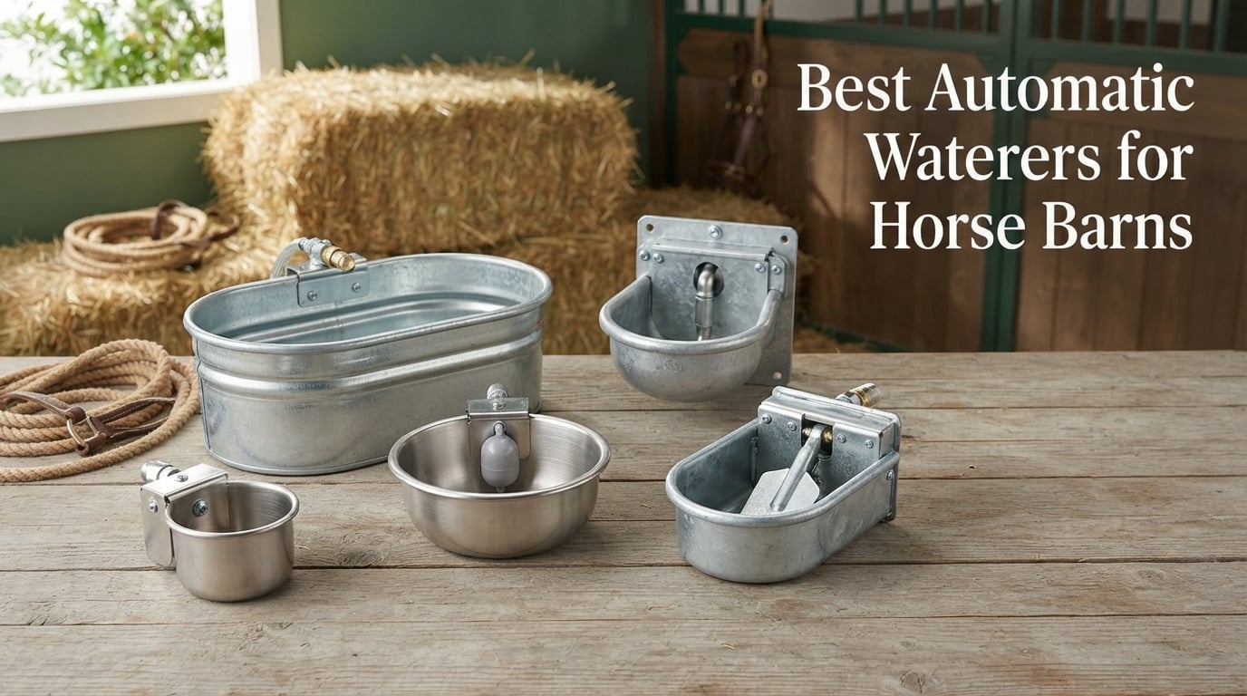Best Automatic Waterers for Horse Barns