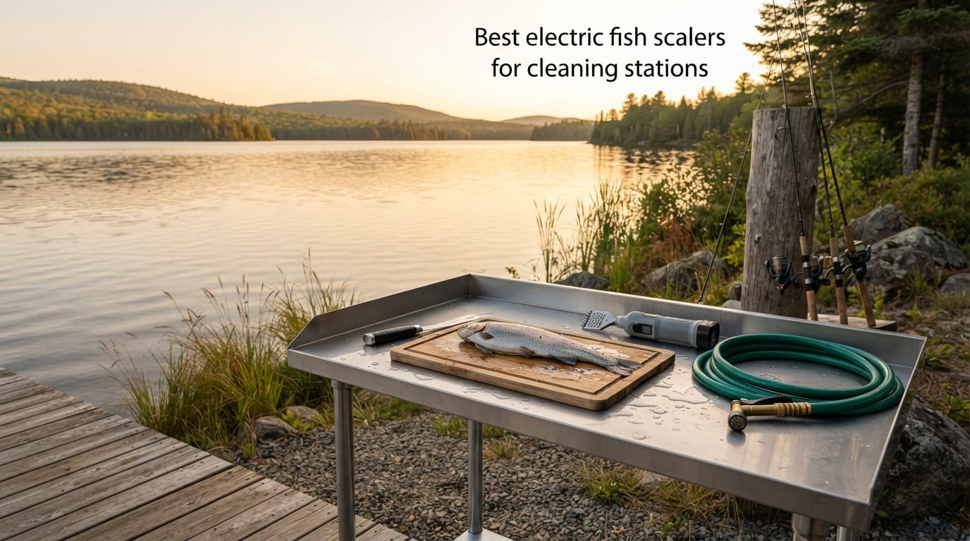 Best electric fish scalers for cleaning stations