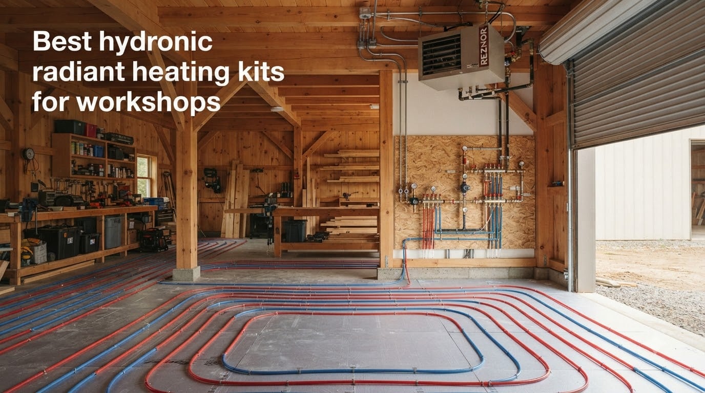 Best hydronic radiant heating kits for workshops