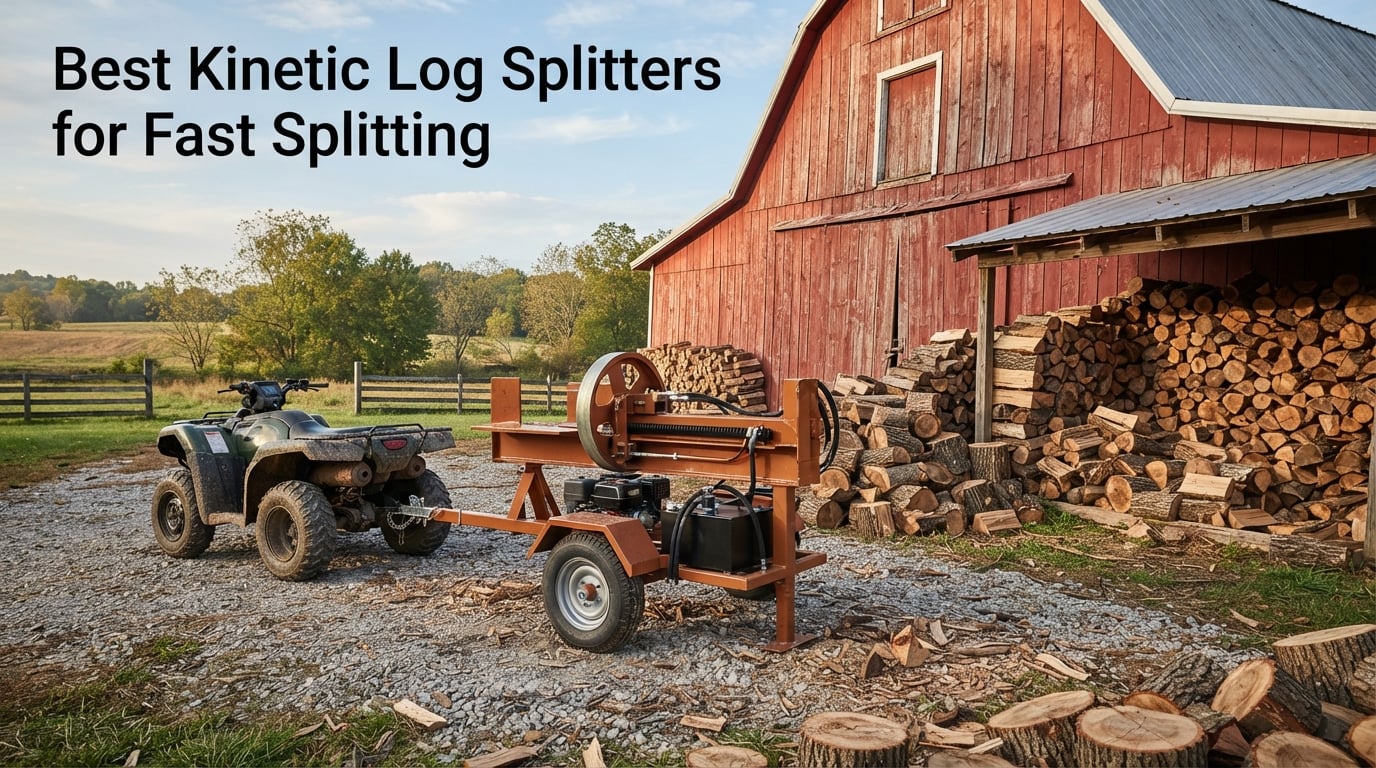 Best Kinetic Log Splitters for Fast Splitting