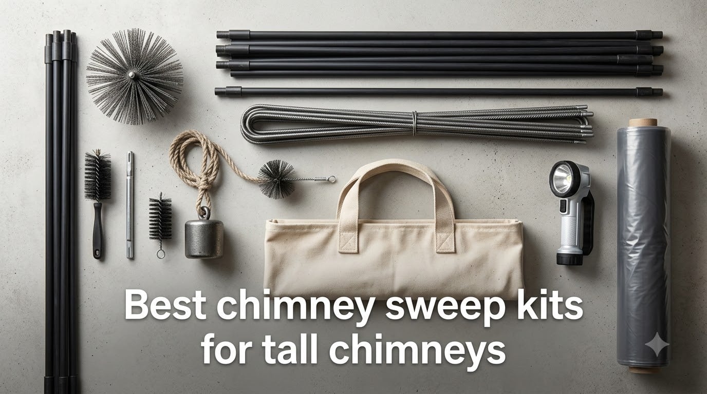 Best chimney sweep kits for tall chimneys