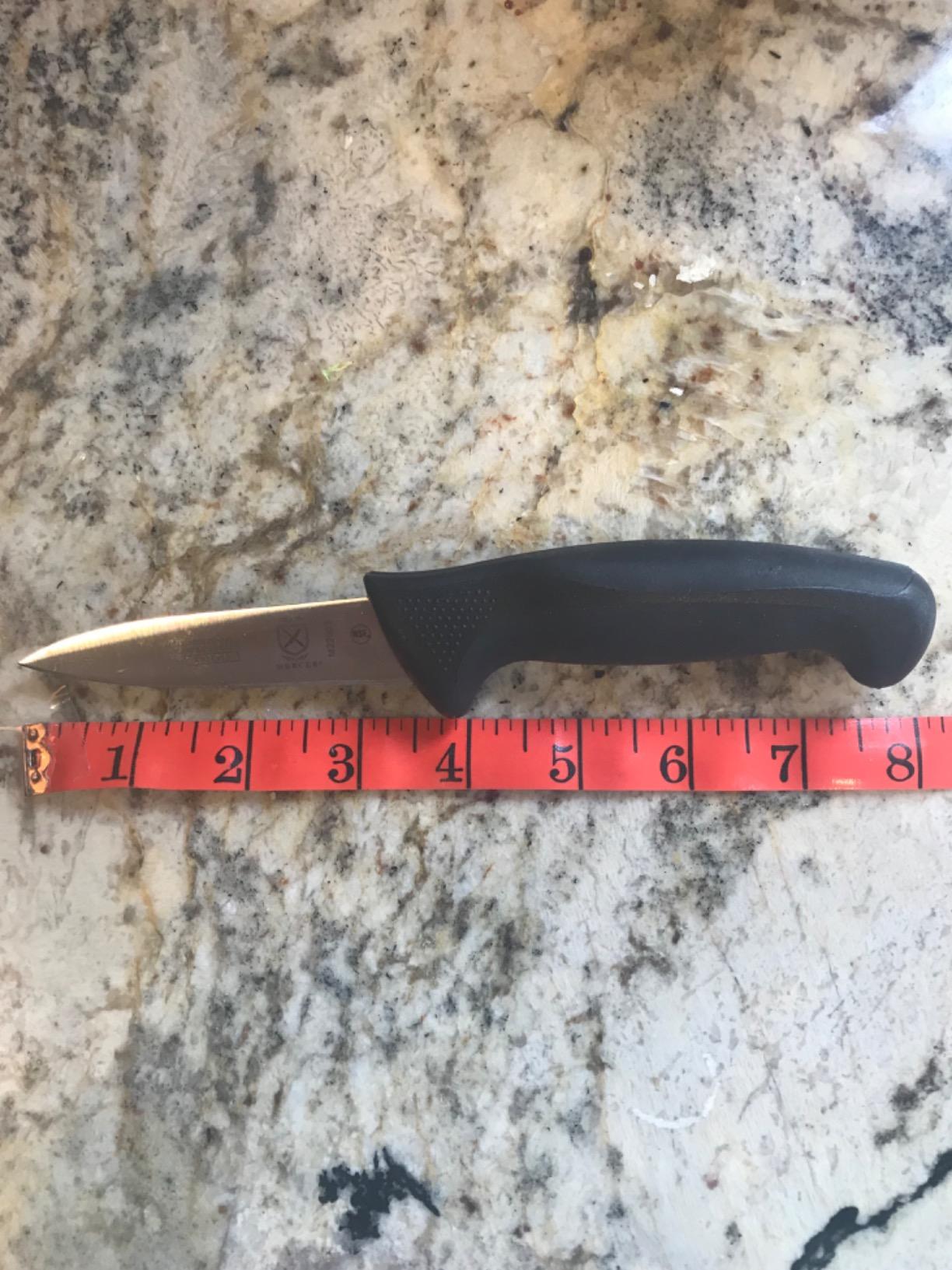 Mercer Culinary M22003 Millennia Black Handle, 3.5-Inch, Paring Knife customer photo 2