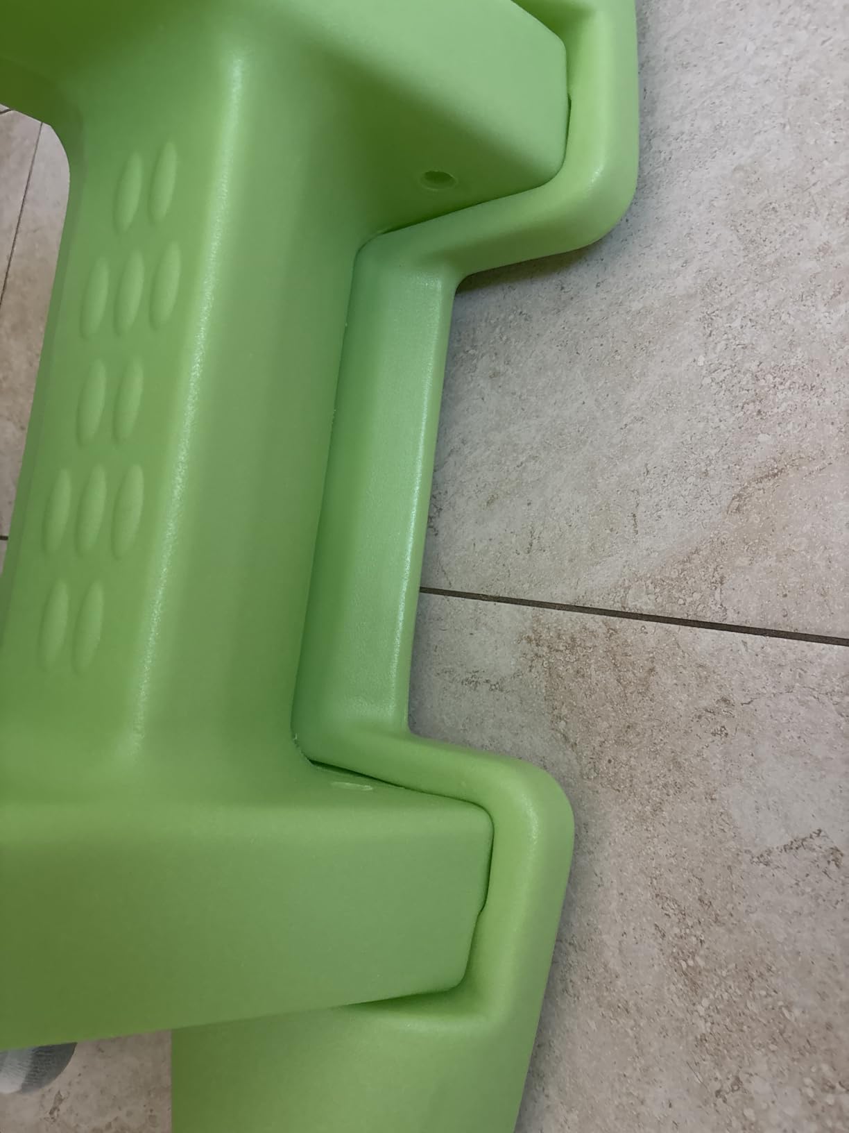 Little Tikes Easy Store Large Slide , Blue/Green customer photo 2