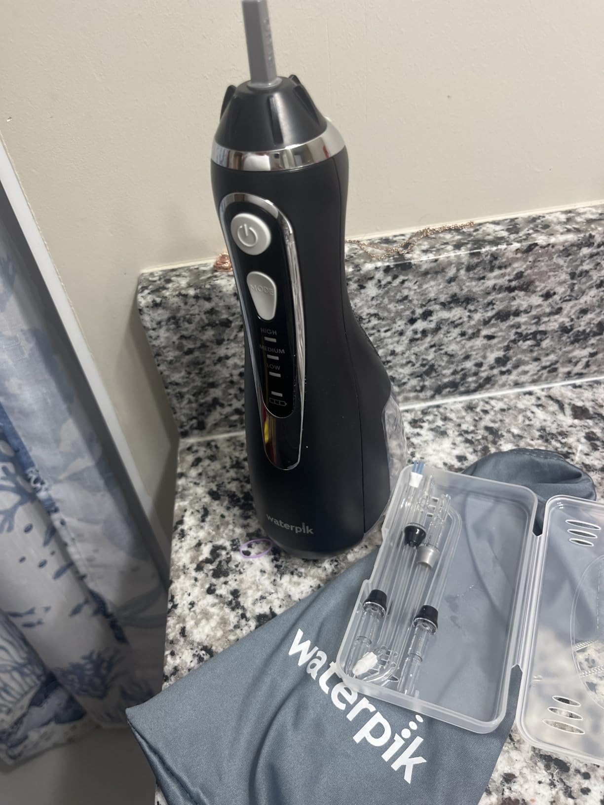 Waterpik Cordless Advanced Portable Water Flosser, Rechargeable, White customer photo 1