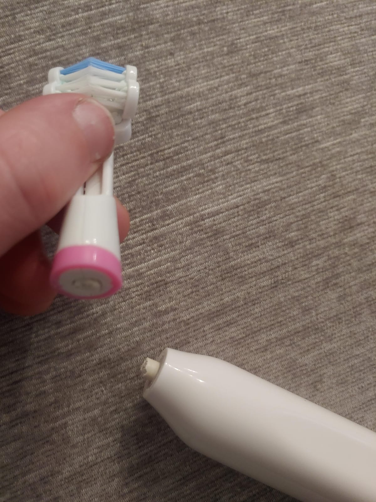 Triple Bristle Original Sonic Toothbrush | Rechargeable 31,000 VPM Tooth Brush | Patented 3 Head Design | Angled Bristles Clean Each Tooth | Dentist Created & Approved Original customer photo 1