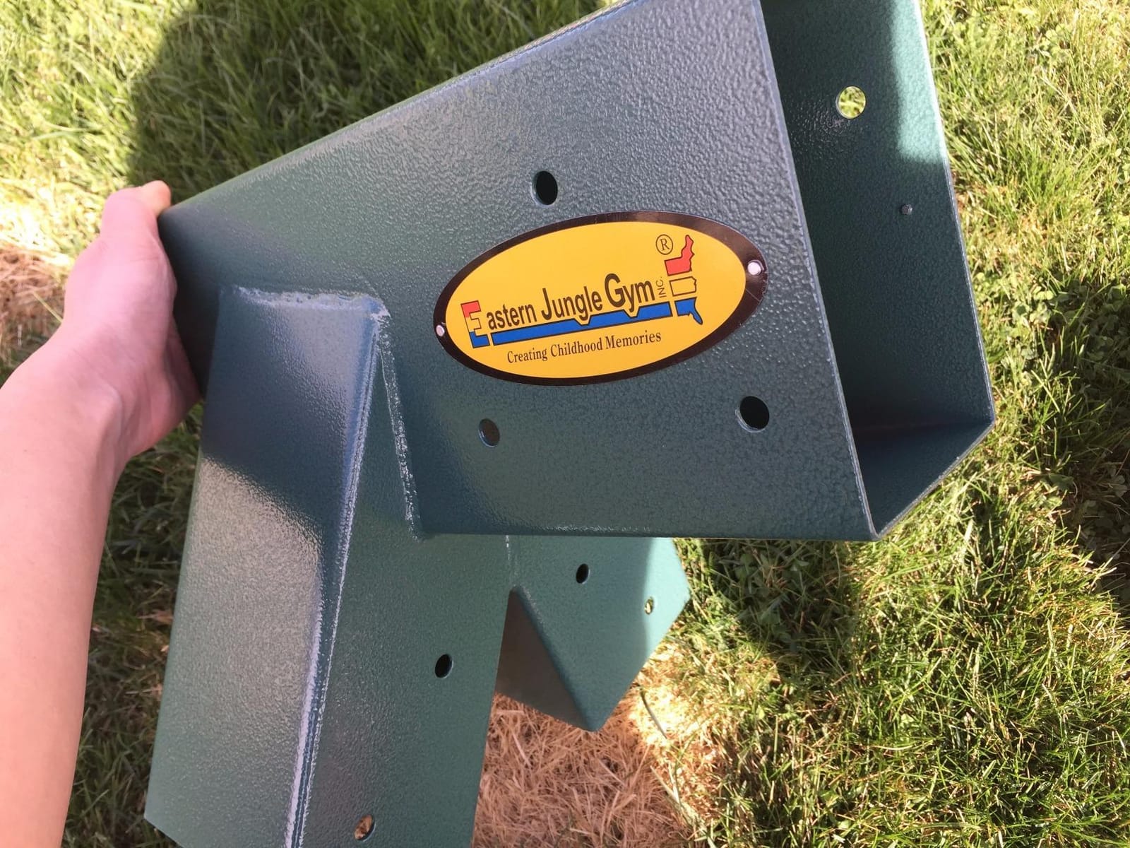Eastern Jungle Gym Easy 1-2-3 A-Frame 2 Brackets for Swing Set, Green customer photo 1