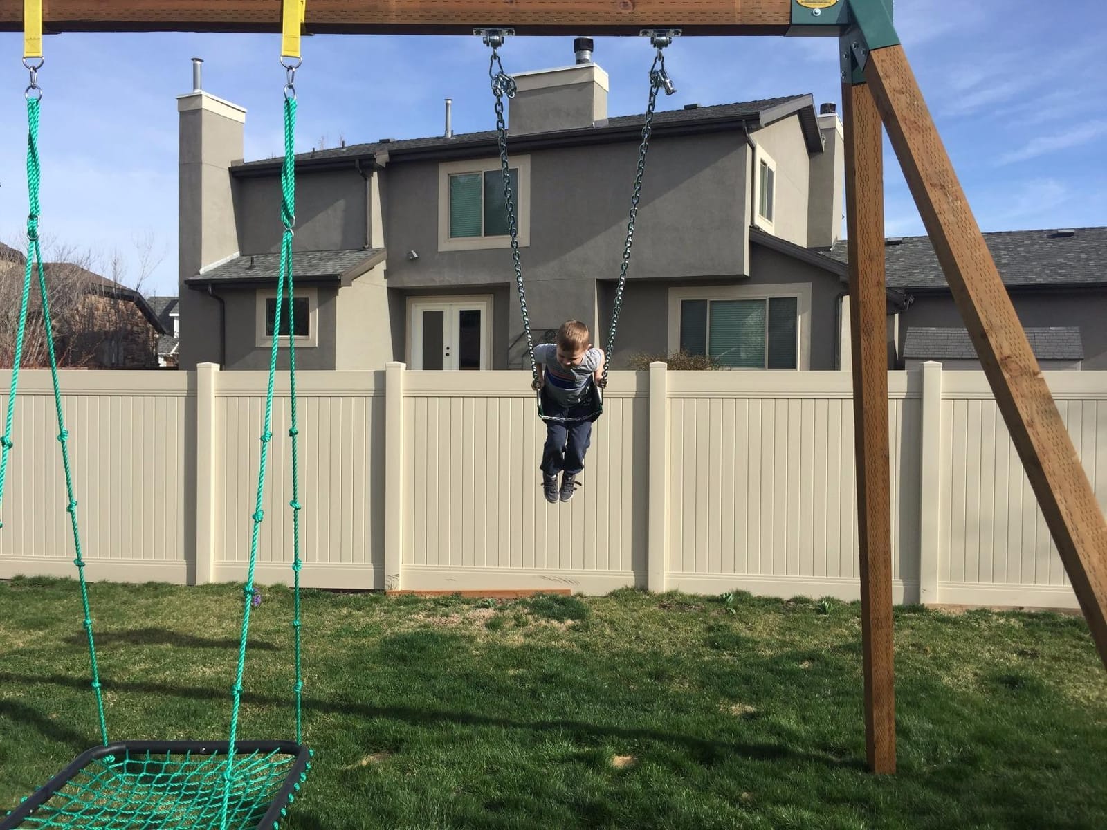 Eastern Jungle Gym Easy 1-2-3 A-Frame 2 Brackets for Swing Set, Green customer photo 2