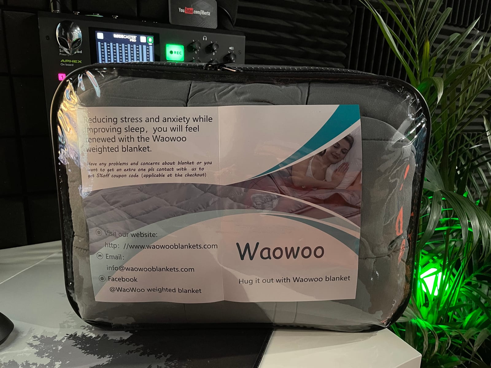 Waowoo Weighted Blanket Adult, 20lbs 60