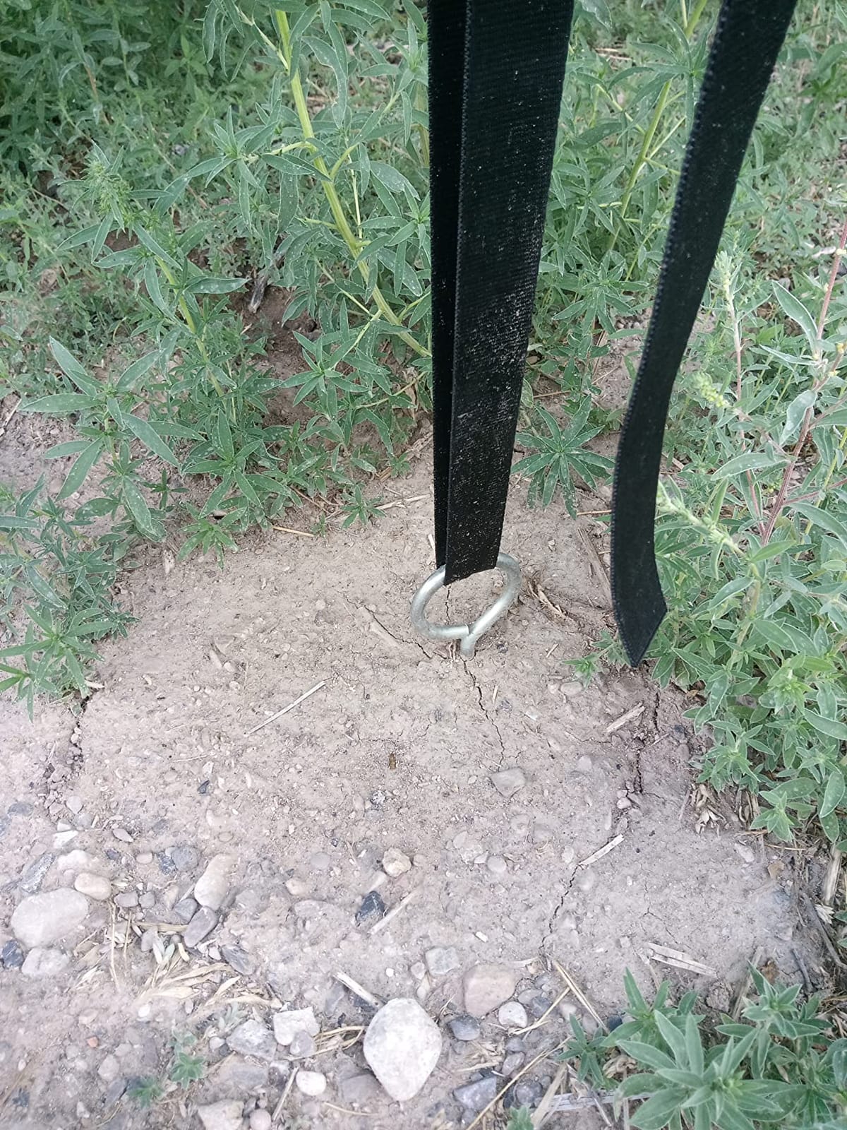 N1Fit Trampoline Stakes Anchors - Strong and Galvanized Gives a Greater Span of Anchorage - Trampoline Anchors Trampoline Anchor kit | Trampoline Wind Stakes | Ground Anchors Heavy Duty |Spiral Anchor customer photo 2