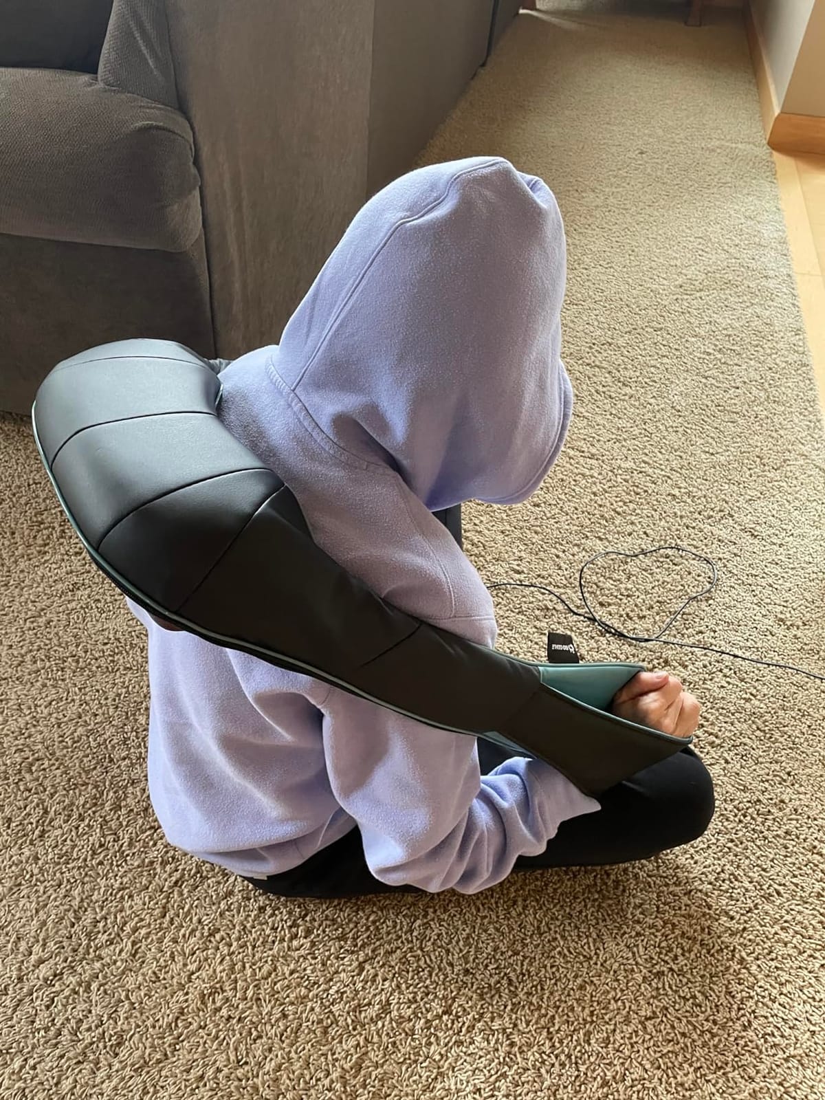 Mo Cuishle Women Men Gifts, Shiatsu Back Shoulder & Neck Massager with Heat customer photo 1