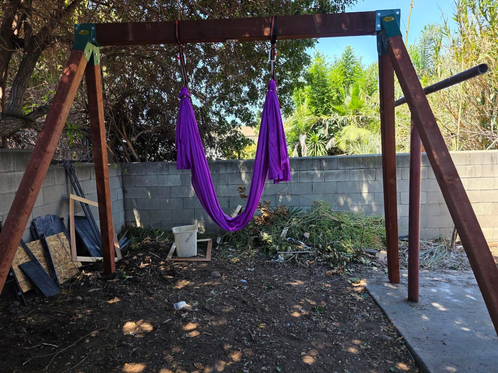 BETOOLL A-Frame 2 Brackets Swing Set Bracket with Mounting Hardware (Green) customer photo 1